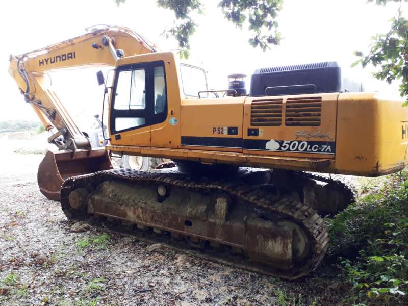 vente d'un engin de chantier